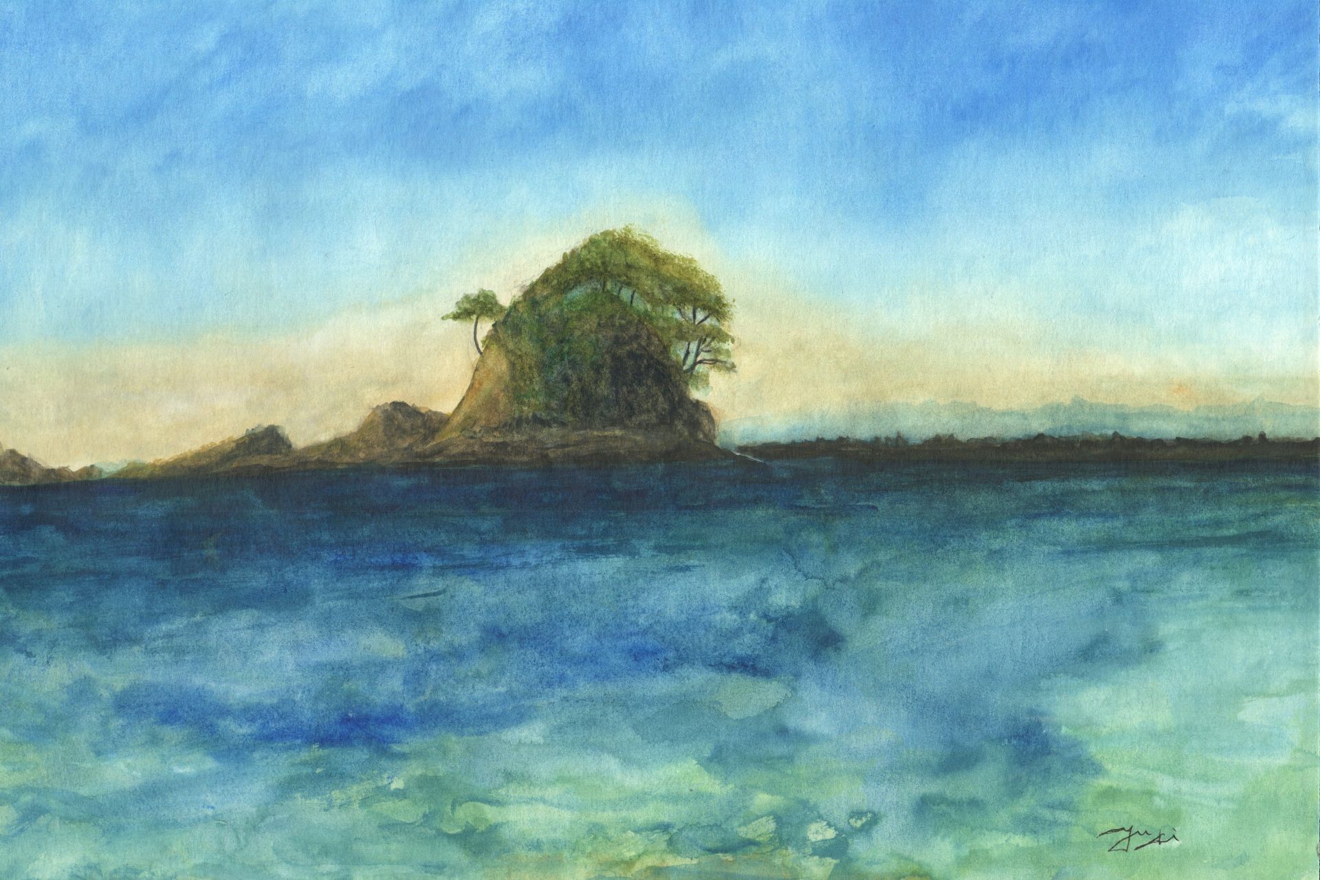 『あづり浜の海景』

watercolor on paper/210×297mm

当サイトの絵の著作権は放棄しておりません。全ての著作権は私yuki yamanoが所有します。